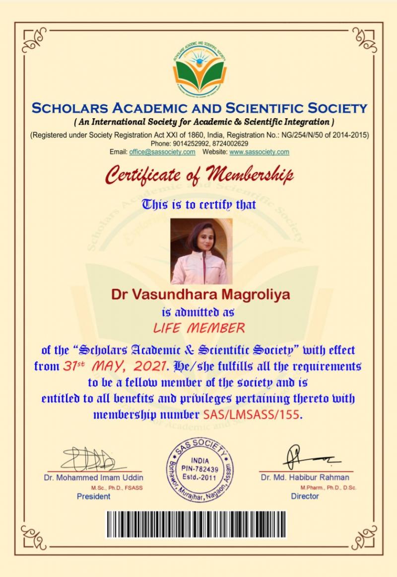 Dr vasundhara